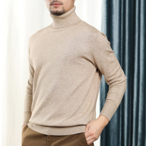 Пуловер мужской, арт МЖ139, цвет:бежевый