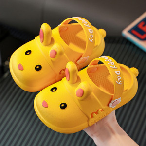 Обувь детская и взрослая, арт ДД6, цвет: кролик желтый