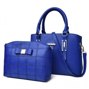 Набор сумок из 2 предметов, арт А76, цвет:синий