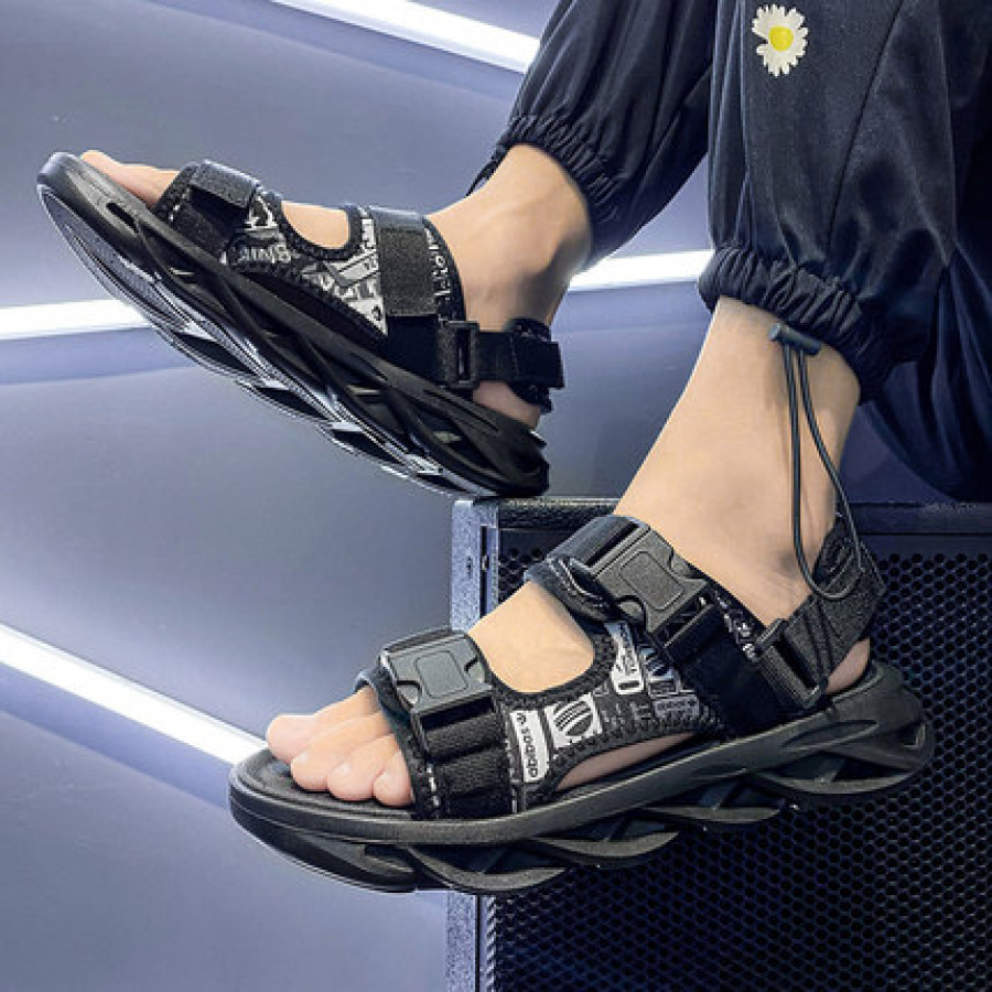 Мужская летняя обувь, арт ОМ4, цвет:чёрный