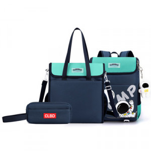 Комплект рюкзак из 3 предметов, арт Р51, цвет:светло-зелёный