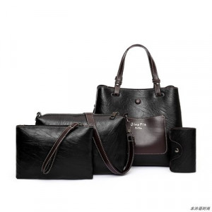 Набор сумок из 4 предметов, арт А32 цвет: чёрный ОЦ