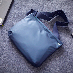 Мужская сумка арт МК3, цвет: синий на молнии
