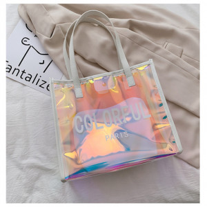 Комплект сумка и косметичка, арт А36 цвет: горизонтальный белый ОЦ