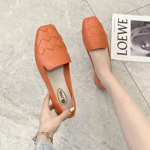 Туфли женские, арт ОБ66, цвет:оранжевый