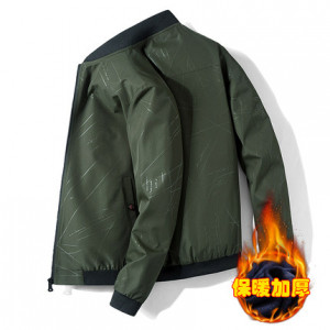 Куртка мужская арт МЖ72, цвет:8003 зелёный утеплённый