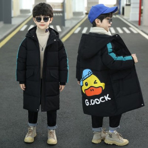 Куртка детская арт КД45, цвет:утка, чёрный