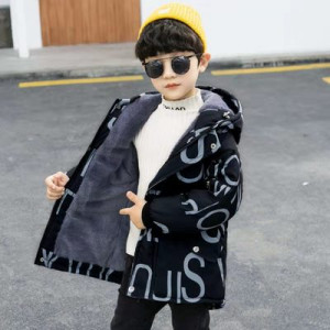 Куртка детская арт КД48, цвет:чёрный