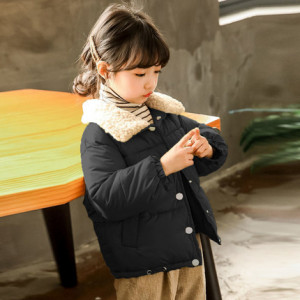 Куртка  детская  арт КД60, цвет:чёрный