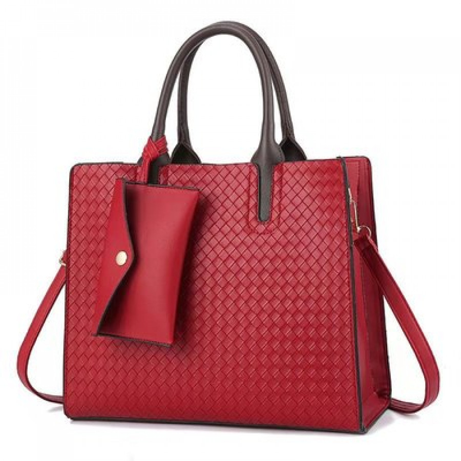 Набор сумок из 2 предметов, арт А98, цвет: красный