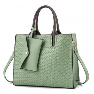 Набор сумок из 2 предметов, арт А98, цвет:зелёный