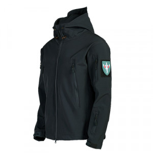 Демисезонная тактическая  куртка, арт МЛ2, цвет:чёрный