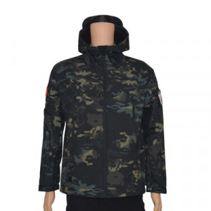 Демисезонная тактическая  куртка, арт МЛ2, цвет:ночной камуфляж