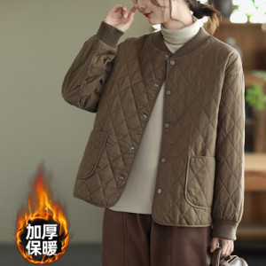 Куртка женская арт КЖ229, цвет:коричневый
