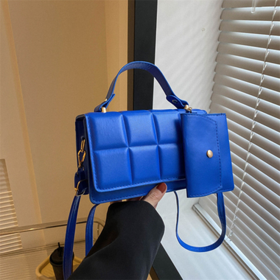 Набор сумок из 2 предметов, арт А116, цвет: синий ОЦ