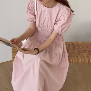 Платье женское, арт КЖ358, цвет:розовый