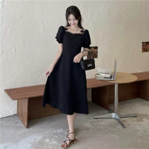 Платье женское, арт КЖ481, цвет: чёрный длинное ОЦ