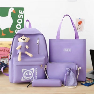 Набор рюкзак из 4 предметов, арт Р127, цвет: 954 фиолетовый