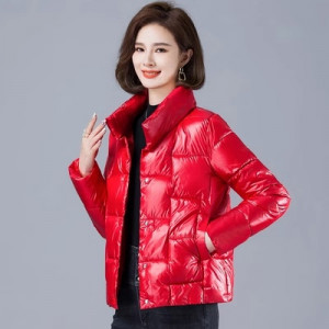 Куртка женская, арт КЖ428, цвет: красный
