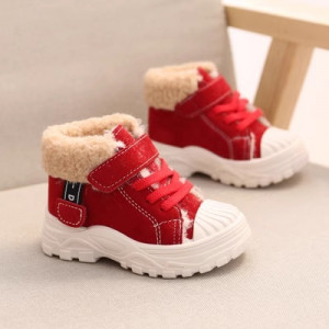 Ботинки детские зимние, арт ОДД75, цвет: красный ОЦ