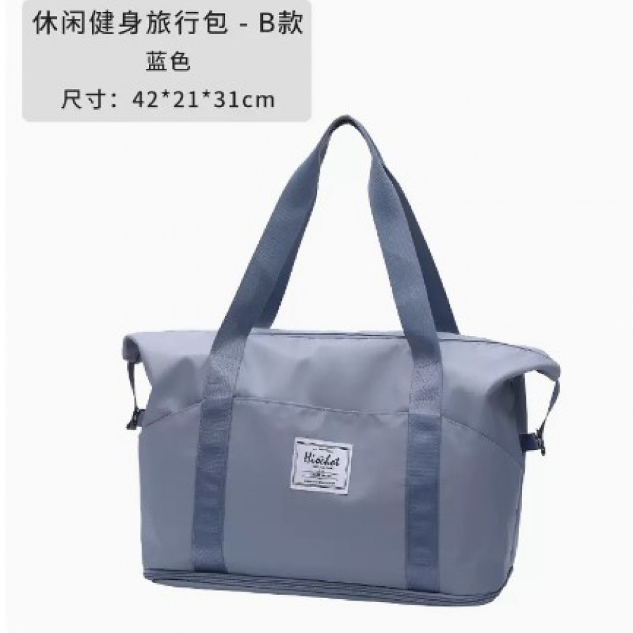 Дорожная сумка, арт СС3, цвет: синий  (плюс три кармана) ОЦ