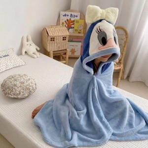 Полотенце с капюшоном, арт КД155, цвет: голубая утка