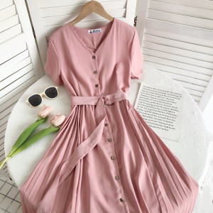 Платье женское, арт КЖ272, цвет:розовый