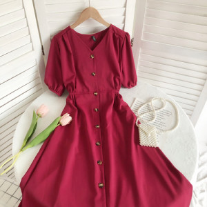 Платье женское, арт КЖ273, цвет:бордовый