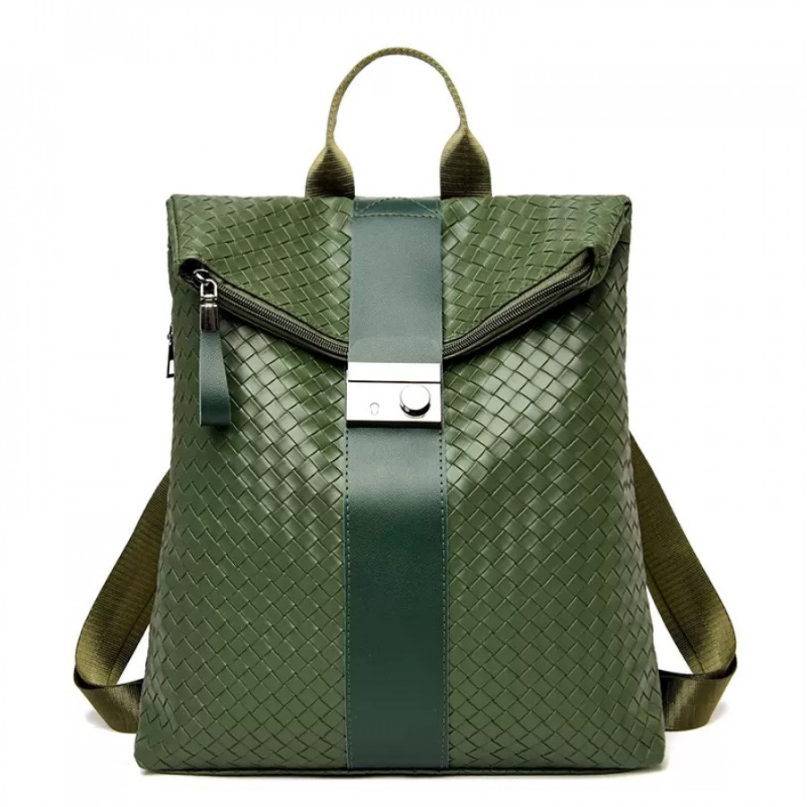Рюкзак женский, арт Р160, цвет: зелёный ОЦ