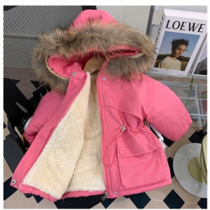 Куртка детская, арт КД187, цвет:розовый