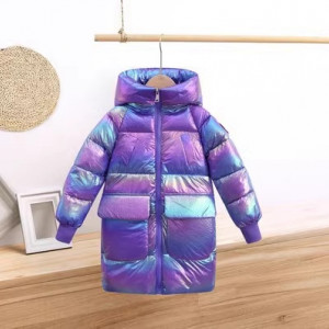 Куртка детская, арт КД193, цвет: тёмно-фиолетовый