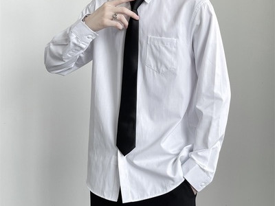 Рубашка молодежная мужская с галстуком до 5XL, арт МЖ175