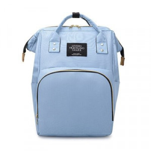Сумка-рюкзак для мамы, арт Б305, цвет: голубой ОЦ