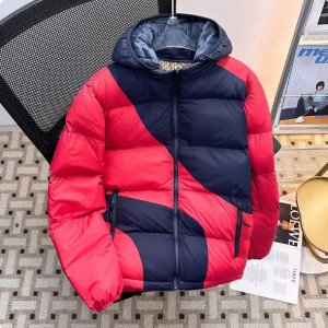 Куртка мужская, арт МВ3, цвет: темно-сине-алый