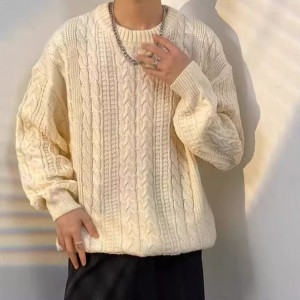 Свитер мужской, арт МТ1, цвет: абрикос