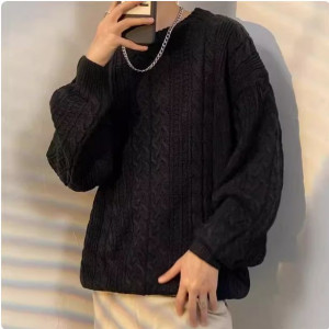 Свитер мужской, арт МТ1, цвет: черный