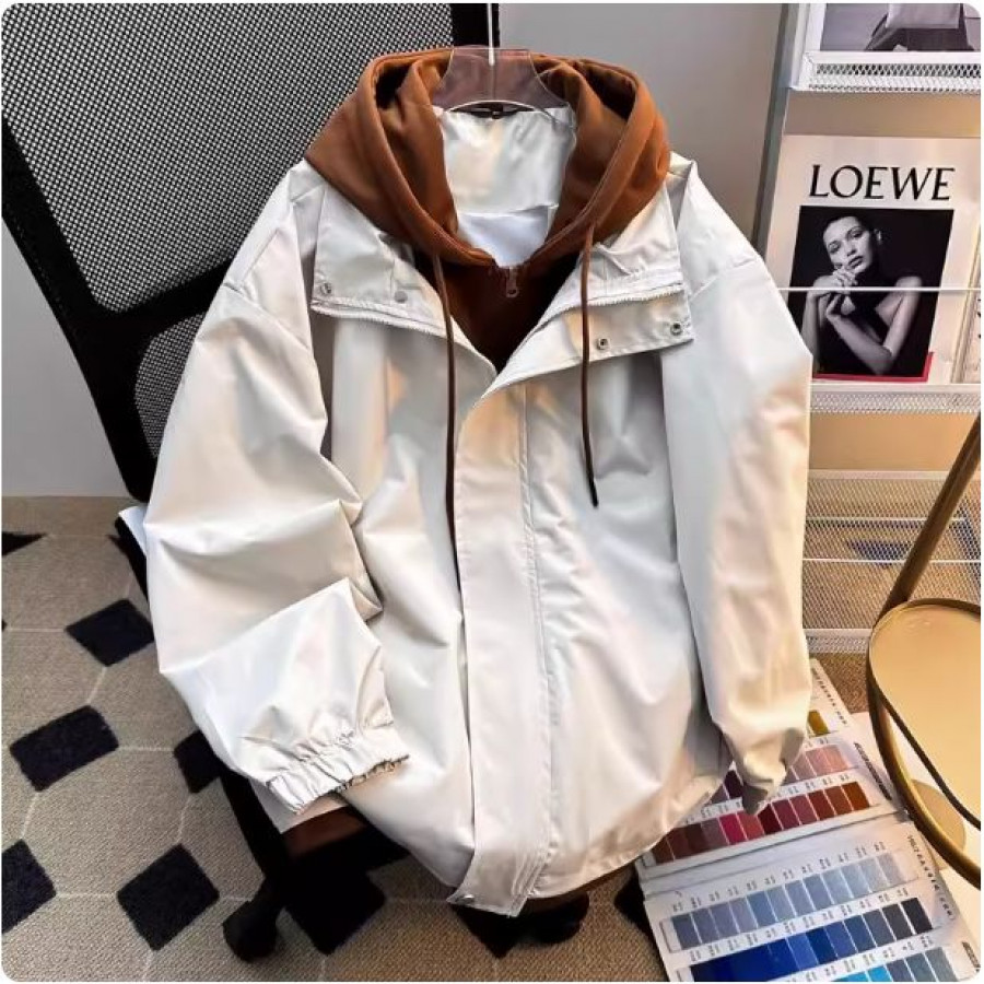 Куртка мужская, арт МВ10, цвет: абрикосово - коричневый