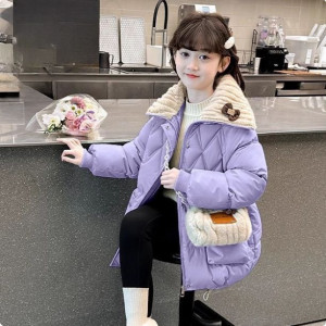 Куртка детская арт КД275, цвет:фиолетовый