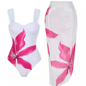 Купальник из 2 частей, арт КП19, цвет: розовый