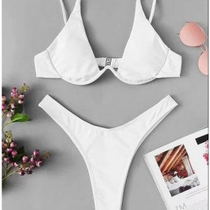 Купальник из 2 предметов, арт КП39, цвет: белый