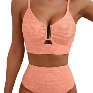 Купальник из 2 предметов, арт КП42, цвет: абрикосовый