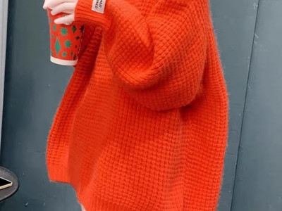 Кофта женская, арт ТП26, цвет: оранжевый