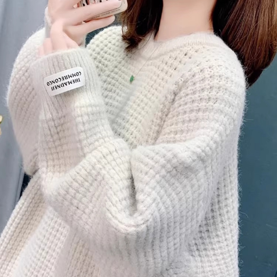 Кофта женская, арт ТП26, цвет: бело-серый