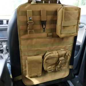 Автомобильный органайзер molle, из 6 предметов, арт МЛ15, цвет: коричневый